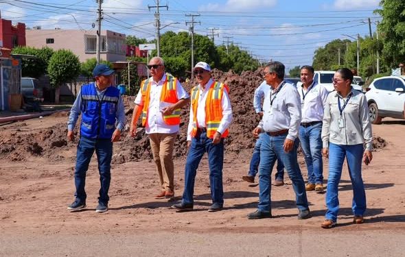 PRESIDENTE LAMARQUE SUPERVISÓ OBRAS POR CALLE 300