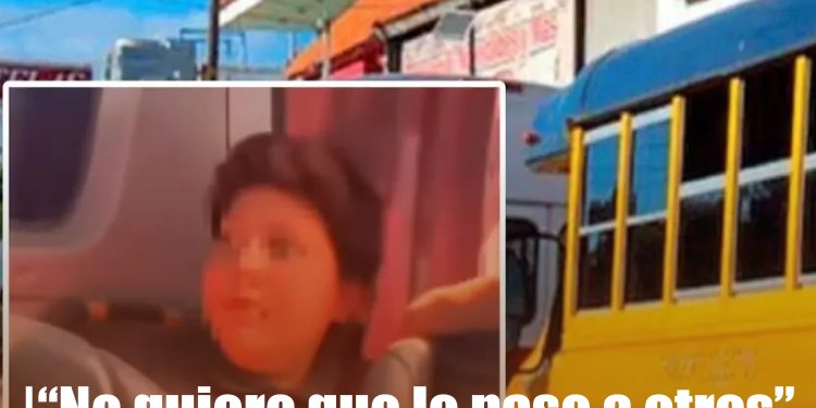 Niño de 13 años habla tras sufrir agresión y bullying de un adulto en camión de Mexicali