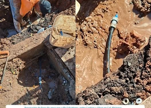 OOMAPASC REALIZA REPARACIONES EN COL. MISIONES